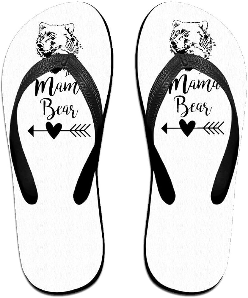bear flip flops