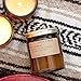 P.F. Candle Co. Amber & Moss Classic Standard Scented Soy Wax Candle (7.2 oz) 40-50 Hour Burn Time, Amber Glass Jar, Made in The U.S.A.