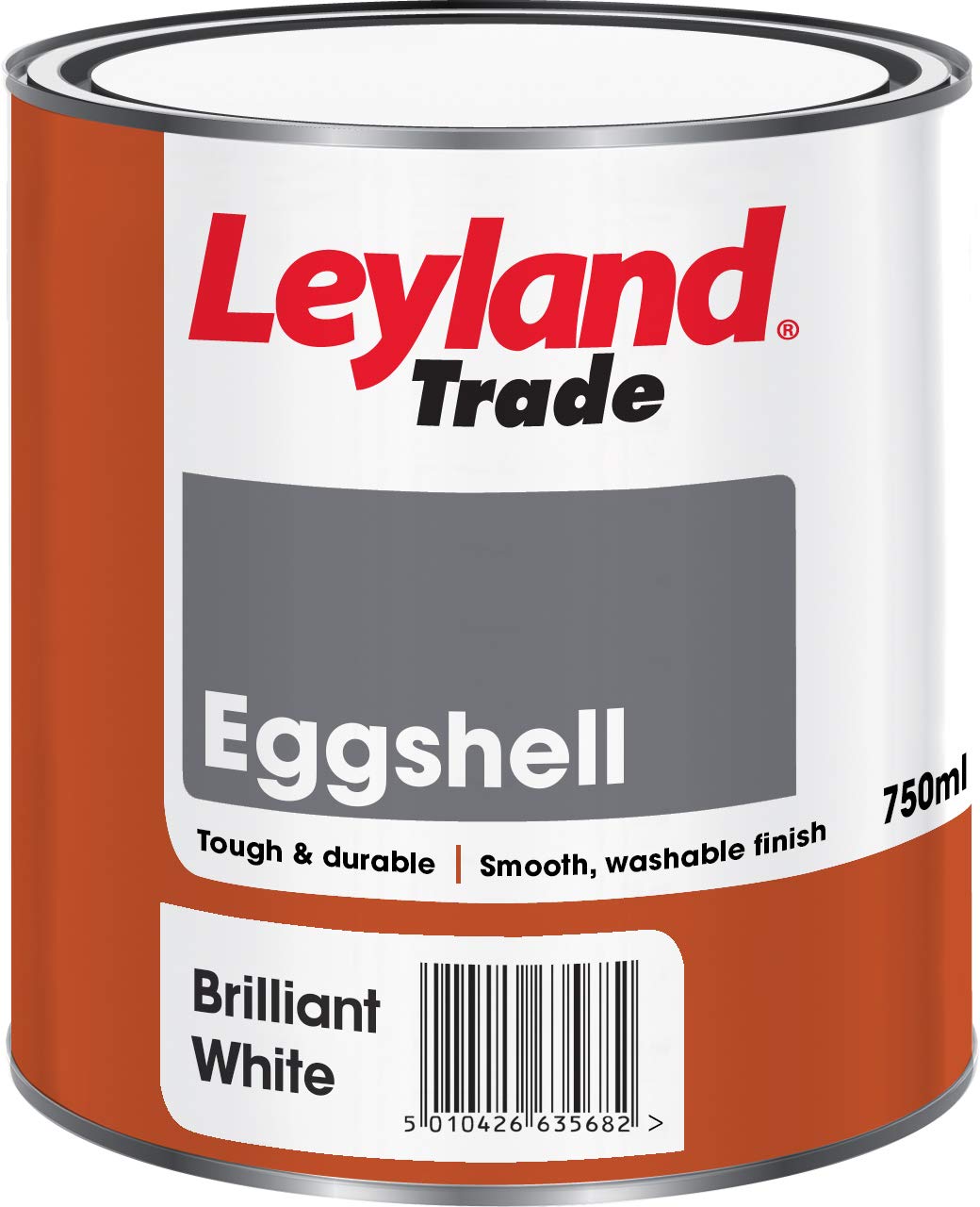 Leyland Trade Eggshell - Brilliant White 750ml