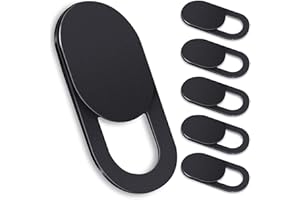 Natipo Webcam Cover Slide, Upgrade Ultra-Thin Camera Covers Compatible for Laptop Apple MacBook iPad Pro iMac Cell Phone -Protect Your Privacy Security(6-Pack)