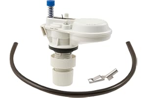 PlumbCraft 7030050 Plumb Craft Waxman Toilet Fill Valve Replacement-DIY Anti-Siphon Installer Kit-White