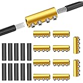 Wbgraceful "10-Pack 6 AWG Wire Connector Nut Kit with 80A Quick Connect Terminal, Splicing & Circuit Connector, Includes Scre