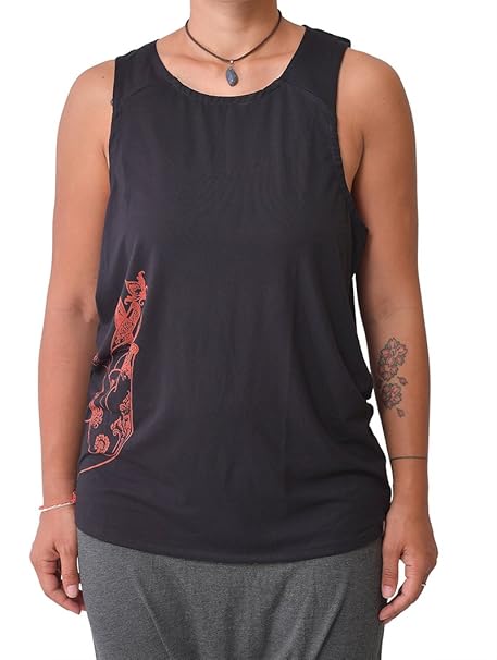 virblatt Camiseta Yoga Mujer Estampada como Ropa Bamboo y ...
