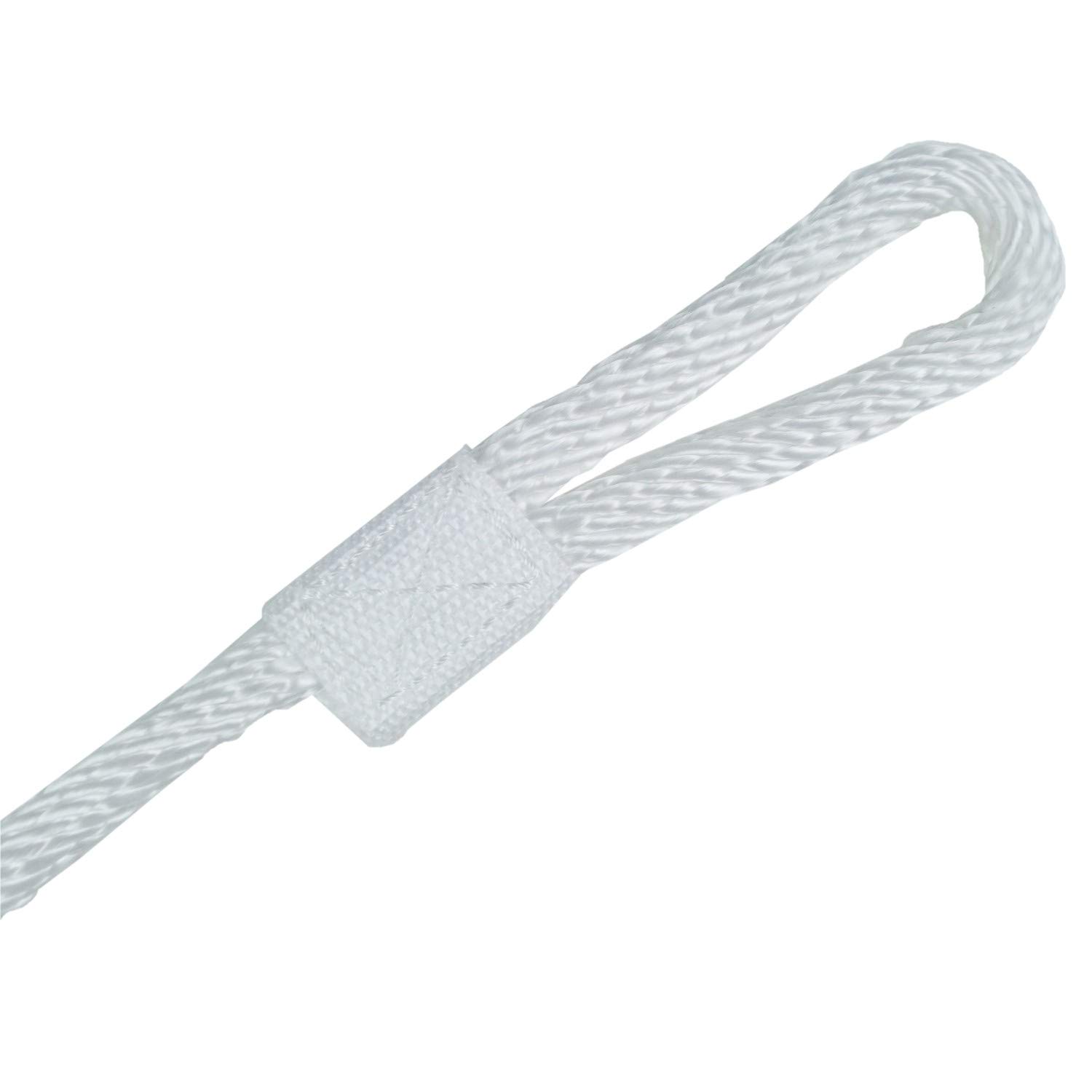 Lomo Fender Line 2 pack, MFP Solid Braid Rope with Loop - White