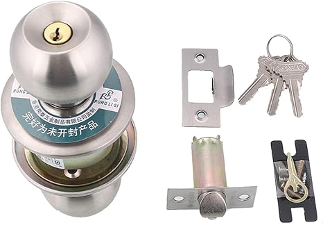 MagiDeal Türknauf mit Schloss und Schlüssel Set: Amazon.de: Küche