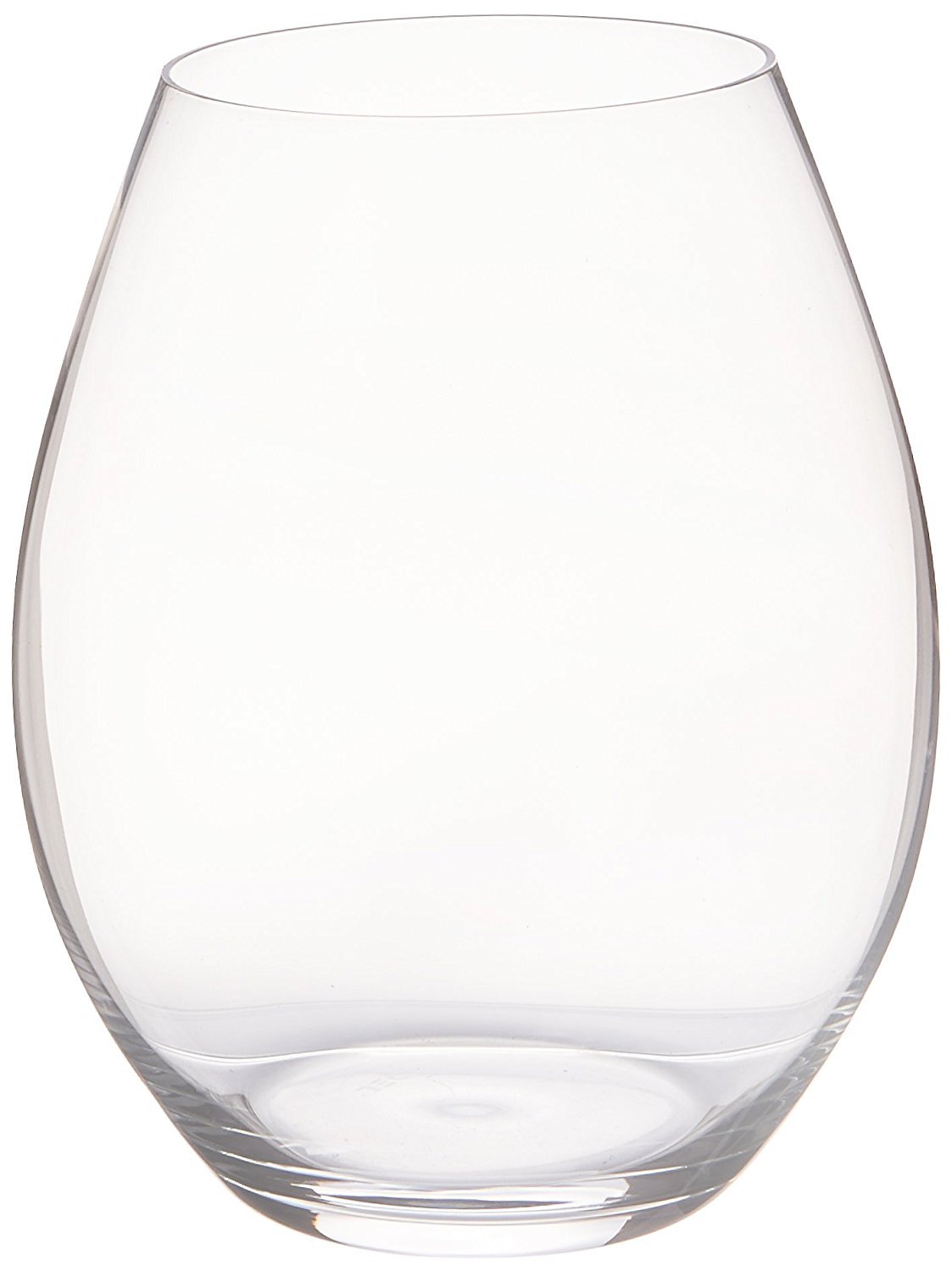 RIEDEL The O Wine Tumbler Old World Syrah Set of 2 Clear Crystal Glass Machine Made