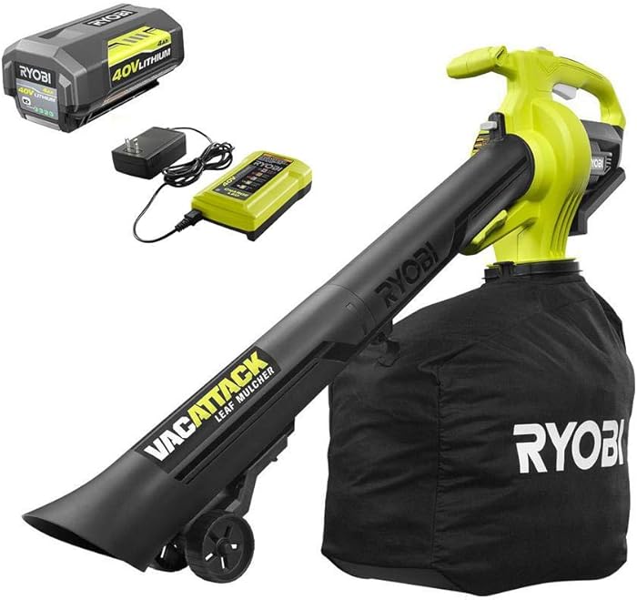 The Best Ryobi 40V Cordless Leaf Vacuum