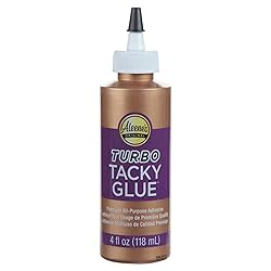 Aleene's 29682 All Purpose Turbo Tacky Glue, 4-Ounce