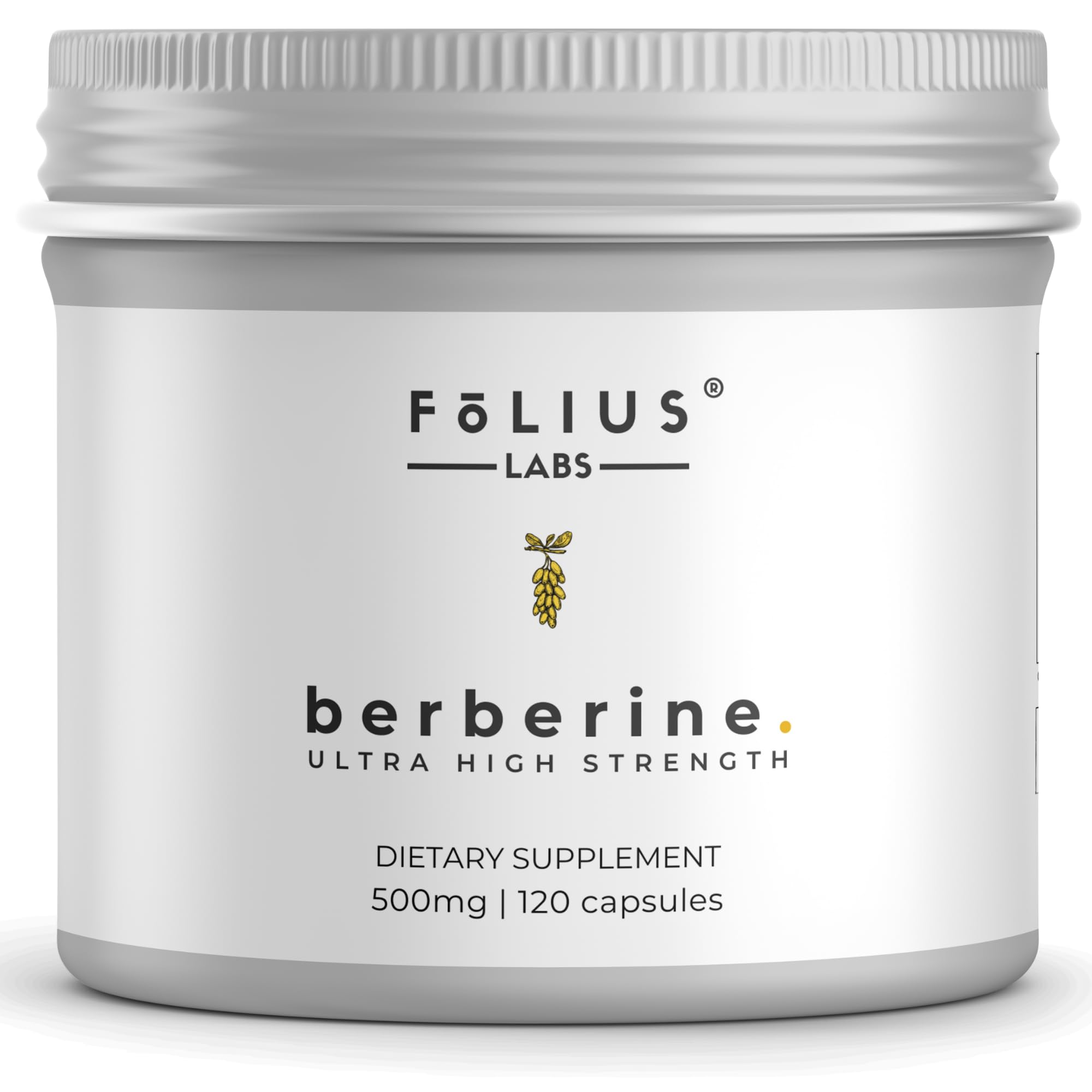 FOLIUS LABS Clean Label Berberine HCl