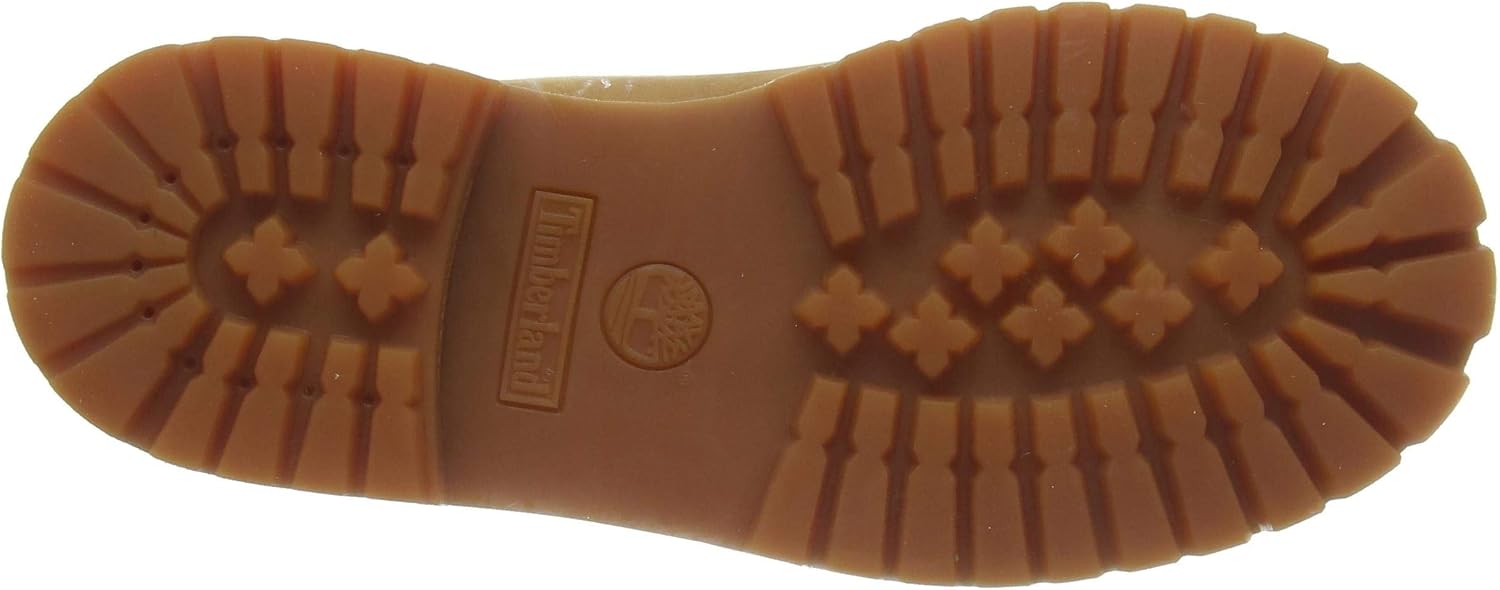 Timberland 6 in Premium Waterproof, Unisex Kids’ Classic Boots, Yellow (Wheat Nubuck), UK (35.5 EU), 3 UK - Image 5