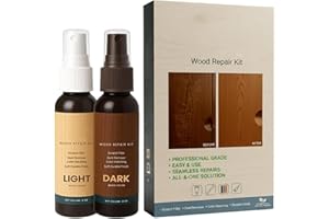 Wood Filler Kit,Waterproof Scratch Remove Liquid - Wood Scratch Repair - for Home Living Room Desk Cabinet Door Window Frame