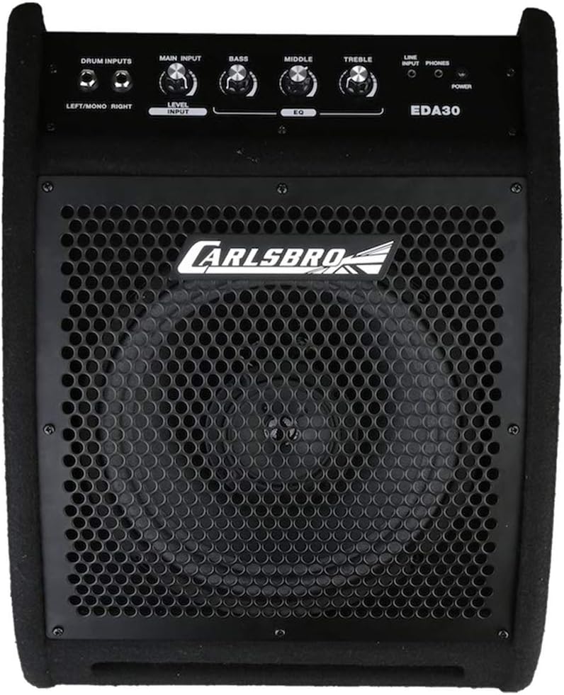 Carlsbro EDA 30 Electronic Drum Monitor Speaker Amplifier 30 Watt 10 AuxIn EQ PA & Stage PA Systems