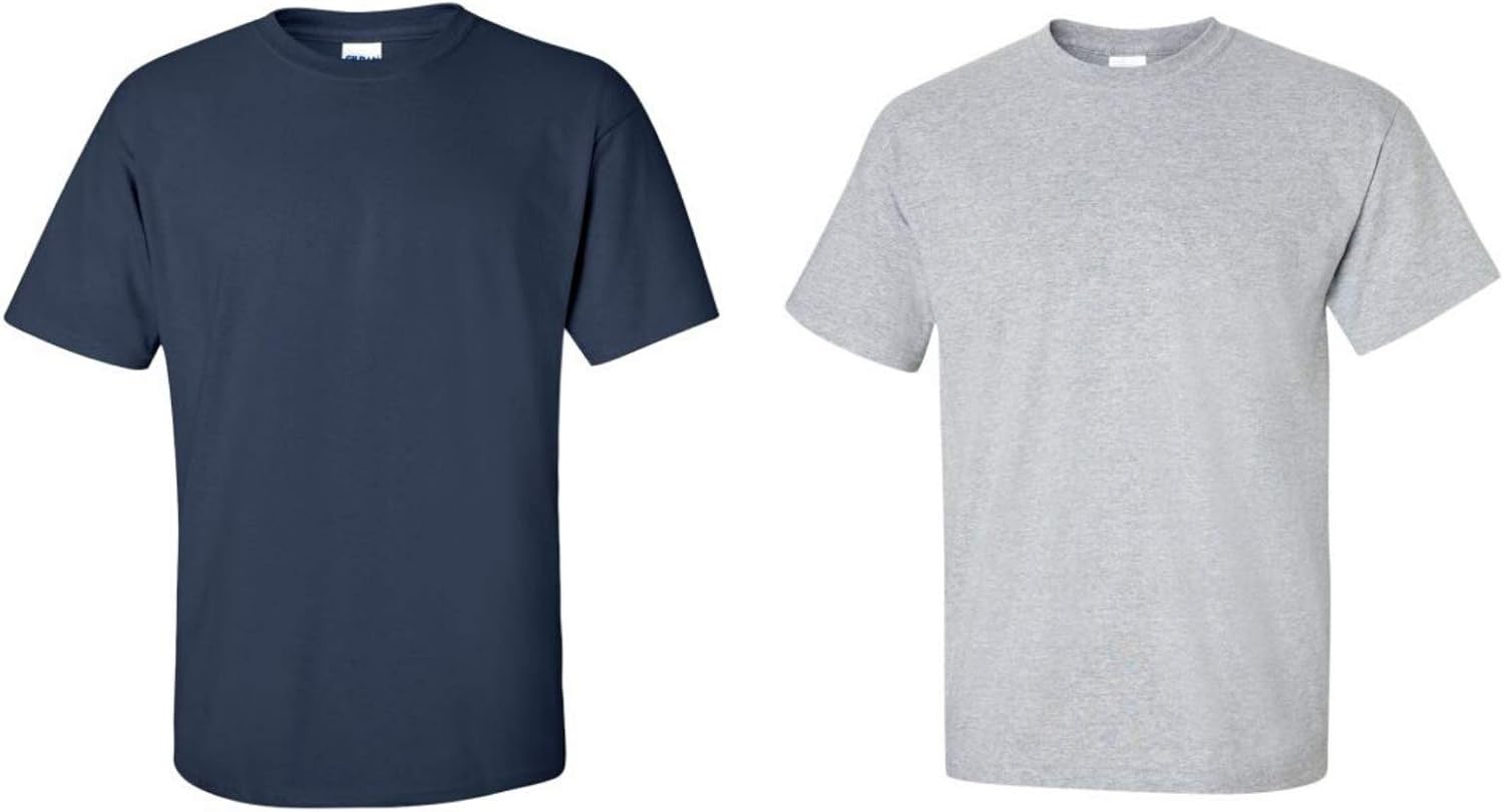 Gildan Men's G2000 Ultra Cotton Adult T-Shirt, 2-Pack | 