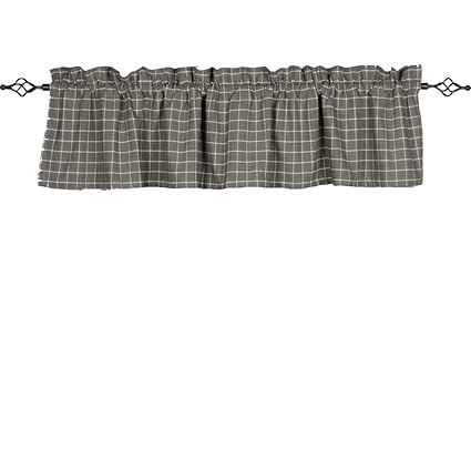 Home Collections by Raghu 72x15.5 Summerville Pewter Valance