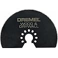 Dremel MM450 Multi-Max Half Moon Oscillating Saw Blade- Oscillating Tool Accessory- Perfect for Cutting Wood and Drywall- Universal Quick-Fit, Black