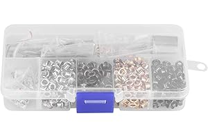 1/8 grommet + The Grommet Kit 5mm x 220pcs/3mm Eyelet Washer with 3pcs Handwork Tools Set (3mm 420pcs) 420pcs,Grommet Setting