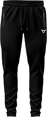 TORO ACTIVA Pack of 2 Mens Tracksuit Bottoms Lightweight Joggers with Pockets view 2