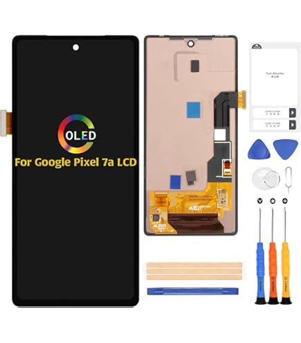【Google】Pixel 7a Amazon.com: Original for Google Pixel 7A Screen Replacement AMOLED