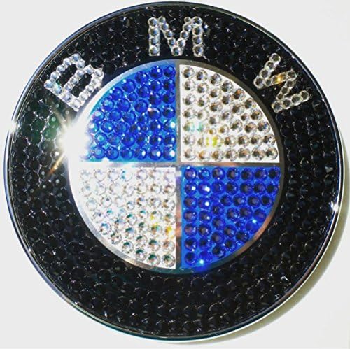 BMW Car emblem Blinged out with swarovski Crystals, Bling car accessories, bmw car emblem logo, bmw accessories, bling car decor,