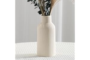 Hanaomaoyi Small Vase, Ceramic Vase, Minimalist Modern Home Decor, for Tables, Bookshelves, Mantel Shelves, Entryway and Cent
