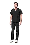 Dagacci Scrubs for Men Set - V-Neck Scrub Top and