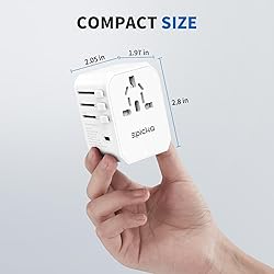 EPICKA Universal Travel Adapter, International