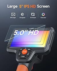 DEPSTECH 5.0MP Inspection Camera, Dual Lens
