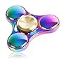 ATESSON Fidget Spinner Toy Ultra Durable Stainless Steel Bearing High Speed 5-7 Min Spins Precision Metal Hand Spinner EDC ADHD Focus Anxiety Stress Relief Boredom Killing Time Toys