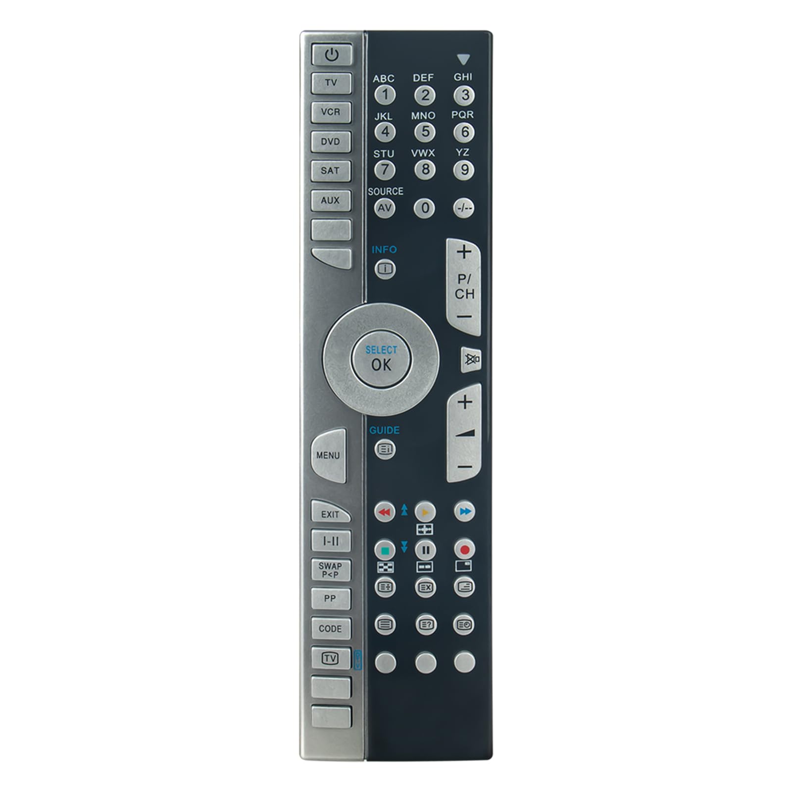 VINABTY RC1210-A Replaced Remote Control Suitable for MEDION LCD TV MD30116 MD30148 MD30178 MD30190 MD30234 MD30267 MD30272 MD30276 MD30281 MD30325 MD20076 MD20258 MD30023 MD30025