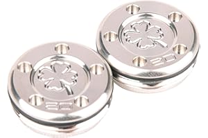 GENERIC 2pcs Silver Clover Golf Custom Weights for Titleist Scotty Cameron Newport Phantom Futura Golo California Putters 5G-45G for Option