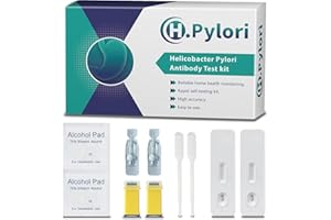 H. Pylori Test kit，Helicobacter Pylori Test kit, Results in 10-15 Minutes, Fast and Highly Accurate, Easy to use and Read,Pac