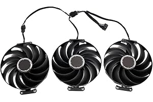 CEAEPKYHKF 7PIN CF1015U12D RTX5070 Ti GPU Fans Compatible for ASUS GeForce RTX 5070 5070Ti Video Card Cooling Fan(3-Fan)