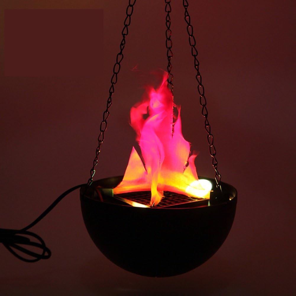 M0111063 Halloween Decorations The Lights/fire Light/Electronic Simulation of Flame lamp-B