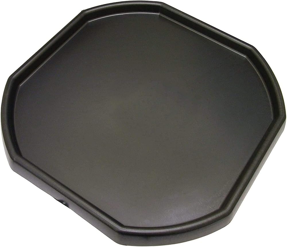 Easy Shopping Children Colour Small Mixing Tray Plastic Black 70cm Tray