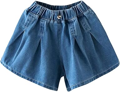 baby girl blue jean shorts