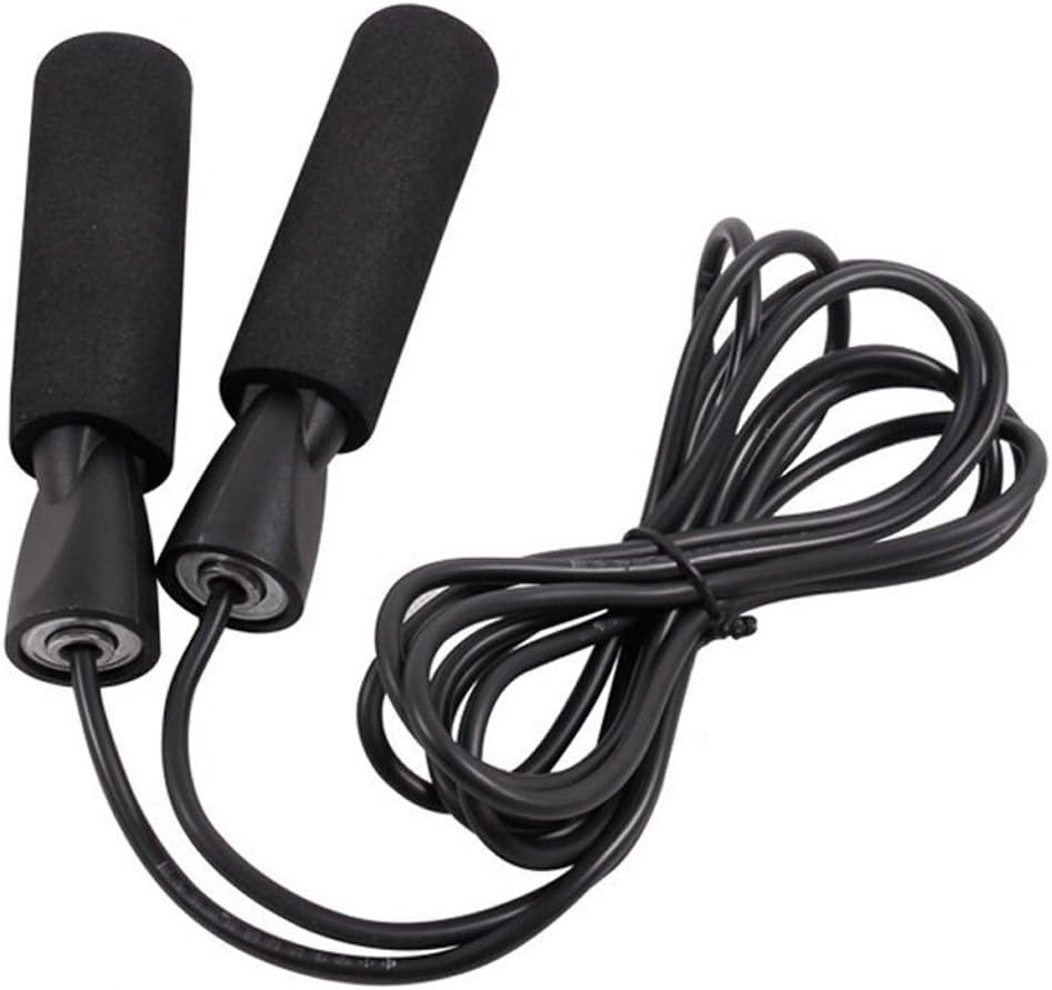 Tralntion Unisex Adjustable Skipping Rope Anti-Slip Handles Jumping Ropes for Workout Speed Skip Training