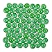 Artisan Supply Emerald Glass Gems 1 Lbs. — Fills 1 1/4 Cups Vol. —Non-Toxic Lead Free Vase Filler, Table Scatter, Aquarium Fillers — Beautiful, Smooth, Fun, Vibrant Colors Crafted in The USA