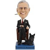 Royal Bobbles Franklin D. Roosevelt, 32nd President of the United States &ndash; American History Collection &ndash; 7 Inches Tall &ndash; Collectible Bobblehead Statue