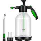 VIVOSUN 70oz Pump Sprayer, Portable Water Spray Bottle for Spraying Plants, Flowers, Weeds and Cleaning, Hand Pump with Side Filling Port, Measuring Cup, Adjustable Nozzles