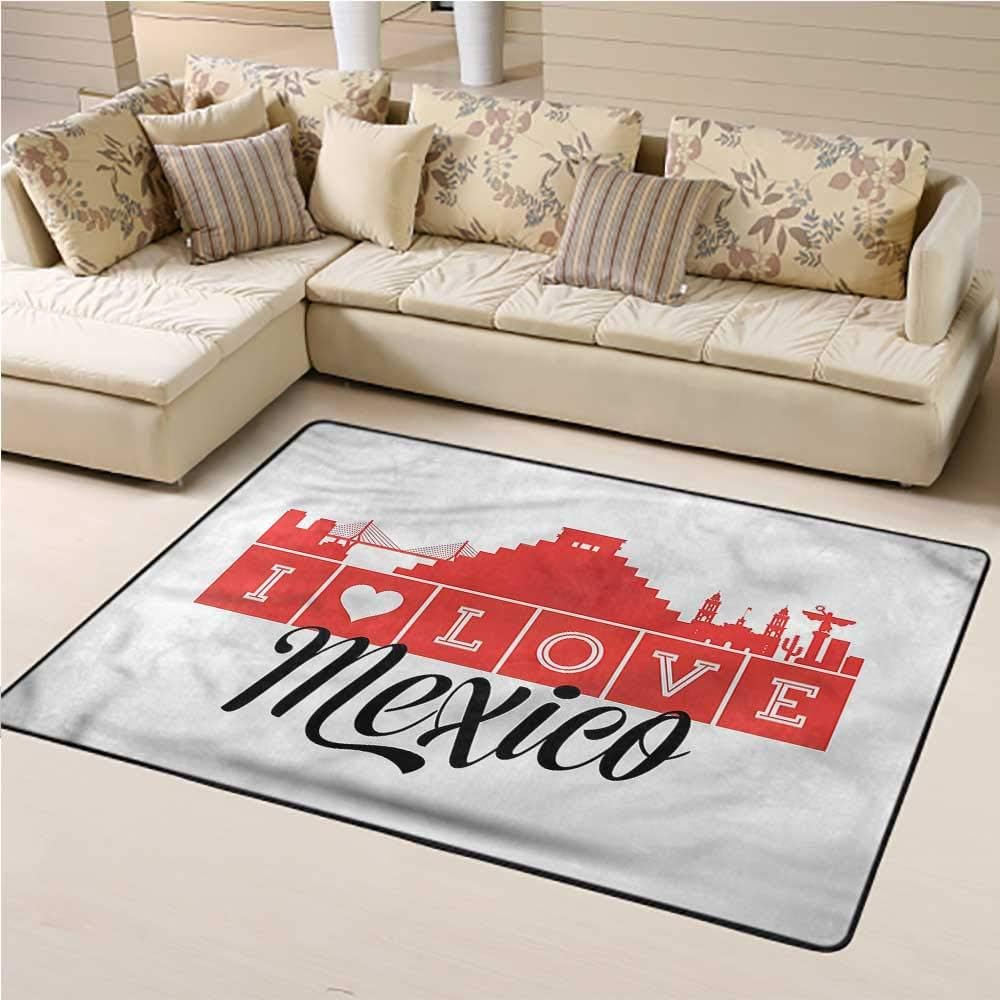 Large Carpet Area Rug Pads Mexican Polyester Area Rug I