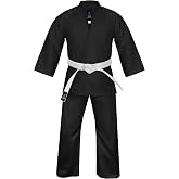 Antares Uniform for Kids &amp; Adults Lightweight Student Gi Pants and Jackets for Martial Arts Uniform With Free Belt