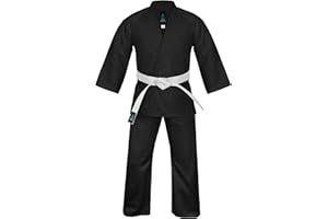 ANTARES ATHLETICS Antares Uniform for Kids & Adults Lightweight Student Gi Pants and Jackets for Martial Arts Uniform With Free Belt