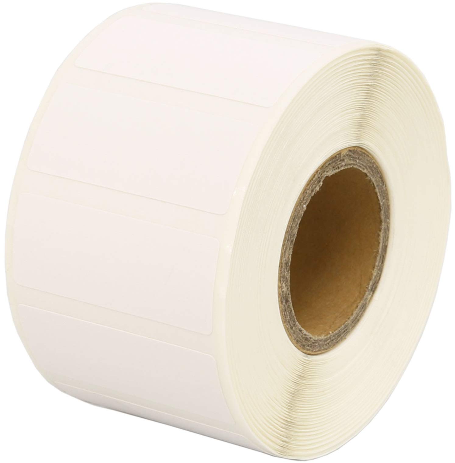 Compatible Roll 35mm x 14mm White Direct Thermal Labels for Zebra GK420d GK420t GC420d GX420d GX420t GC420t GX430t GT800 ZD420 LP2844 TLP 2844 Citizen CL-S521 CL-S621 CL-S631 (1000 Labels per Roll)