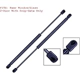 2 Pieces (Set) Tuff Support Rear Window Glass Lift Supports 17.50" (2 Doors Only, With Rear Drop Gate Only) Replaces: 95 To 0