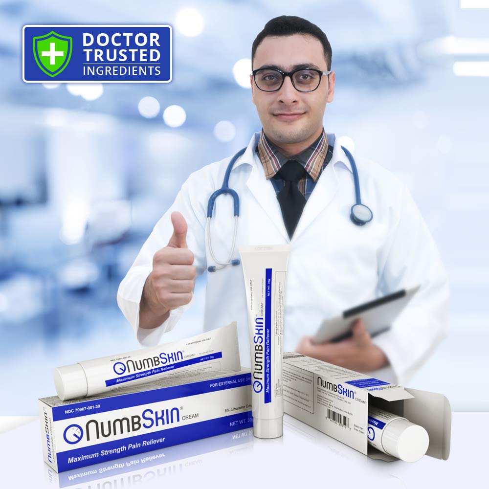 Numbing Cream 5 Lidocaine Topical Anesthetic Fast Acting Tattoo