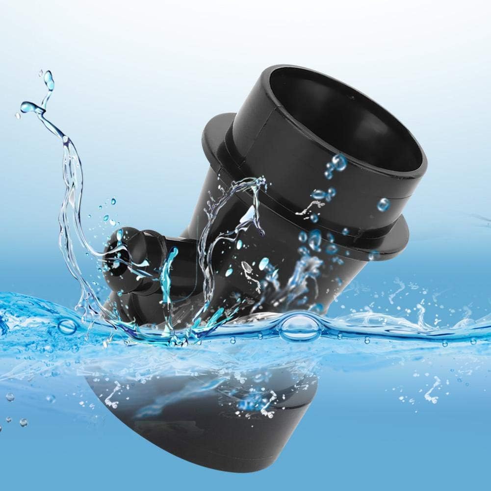 Aquarium Air Suction Nozzle Plastic Black DIY Venturi Tube Protein Skimmer Separator for protein separator - Image 4