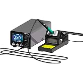 GEEBOON HC24 400W Heavy-duty soldering station Metal body compatible with 115/210/245/470/T12 soldering tip color curve display soldering rework station