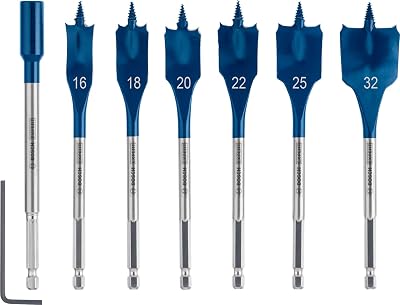 Bosch EXPERT Self Cut Speed Spade Drill Bit Set 7-Piece Ø16–32 mm