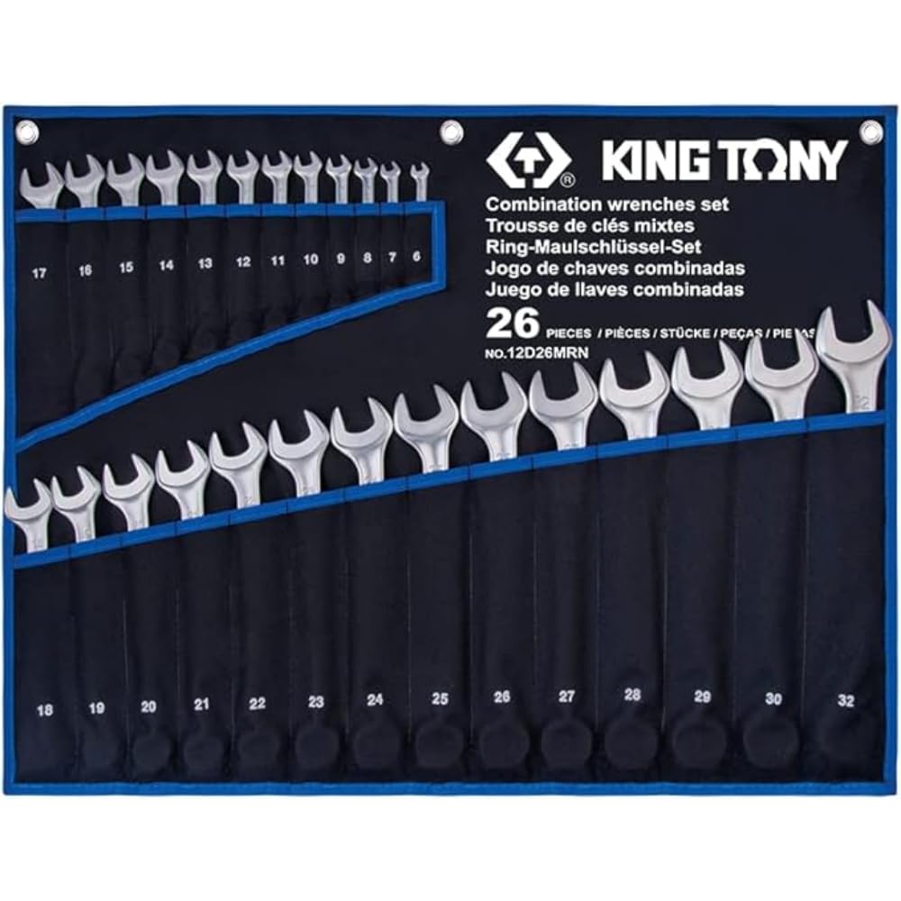 Estuche de Llaves Combinadas Ultra ligeras 6-32mm - 26 Pzas