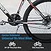 Puroma Adjustable Bicycle Kickstand, Center Side Kick Stand, Aluminum Alloy Prop Kickstand for 24